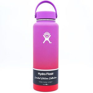 Hydro Flask Limited Edition Ombre Collection 40 oz. Raspberry/Lava wildflower